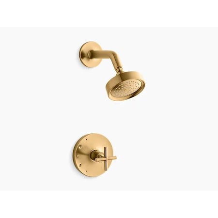 Kohler Purist Shower Trim-Cross K-TS14422-3-2MB